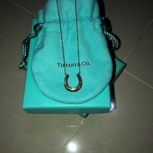 Tiffany & co horse shoes necklace